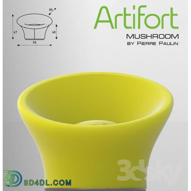 Arm chair - Artifort-Big Mushroom