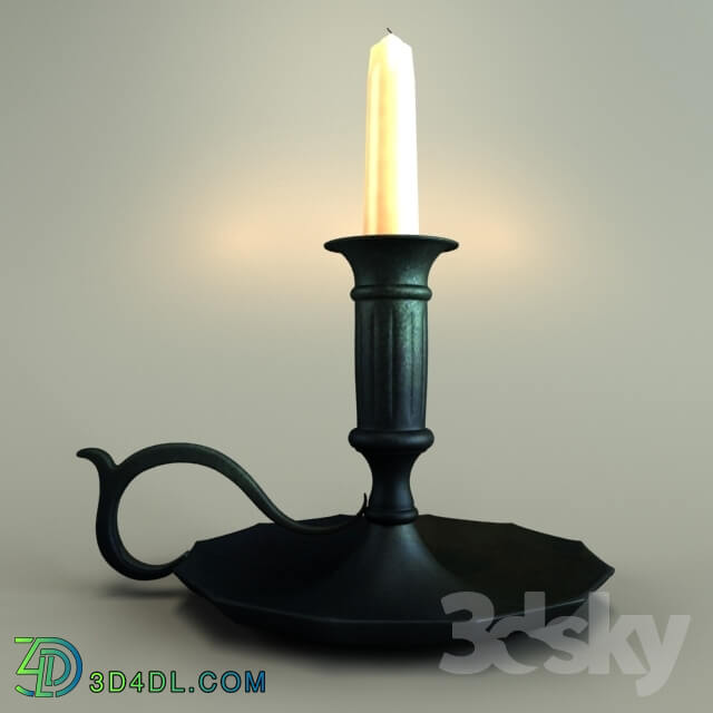 Other decorative objects - Black Swan Candle Holder