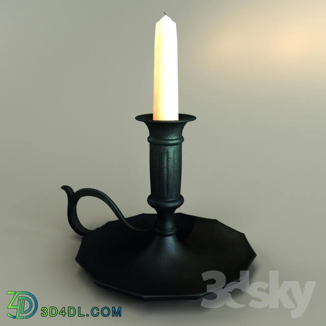 Other decorative objects - Black Swan Candle Holder