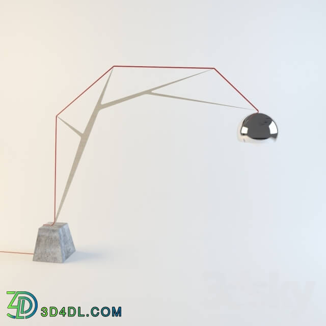 Floor lamp - The AD46 _10 Lamp by Romain Duclos