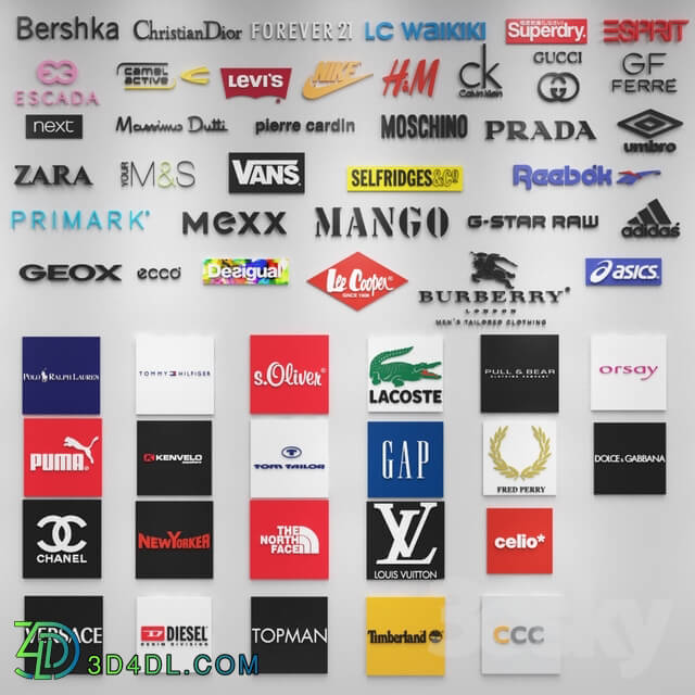 Shop - 58 Fashion Brands Logos