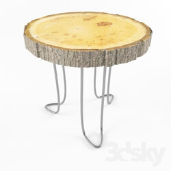 Table - Slice Wood Table 