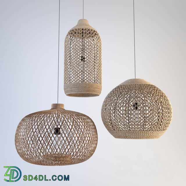Ceiling light - rope lamps