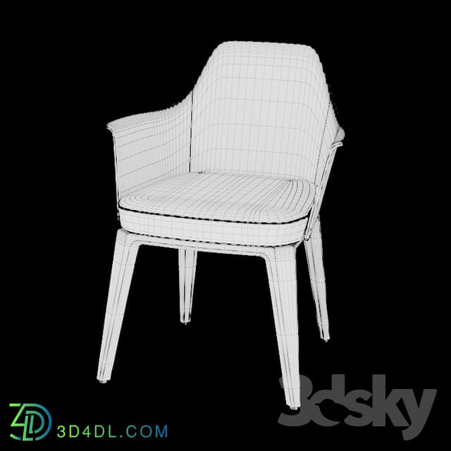 Chair - SOPHIE_Poliform chair