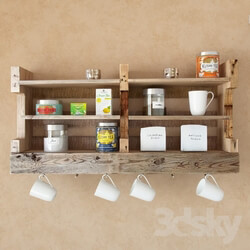 Other kitchen accessories - old shelf 