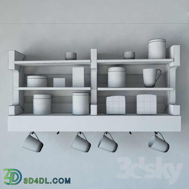 Other kitchen accessories - old shelf