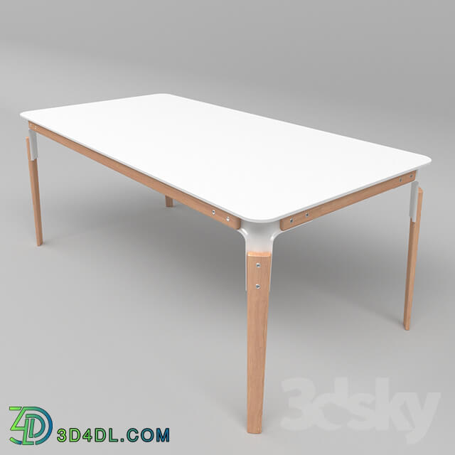 Table - Steelwood table