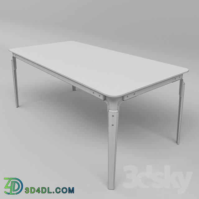 Table - Steelwood table