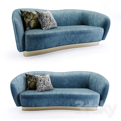 Sofa - Curved sofa 