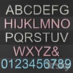 Other decorative objects - Decorative Letters _ Numbers 