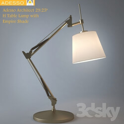 Table lamp - Adesso Architect 31 H Table Lamp with Empire Shade 