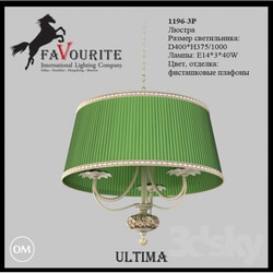 Ceiling light - Favourite 1196-3 p chandelier 