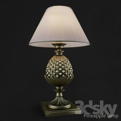 Table lamp - pineapple_lamp 