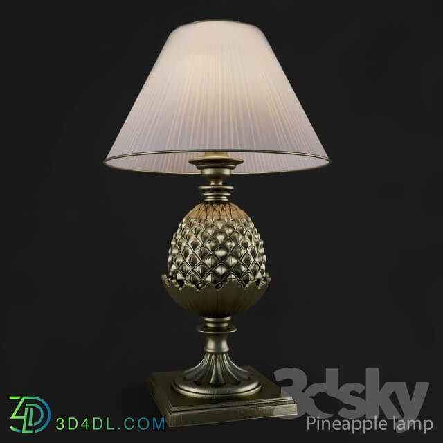 Table lamp - pineapple_lamp