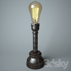 Table lamp - Table lamp Vintage Edison Lamp Single 