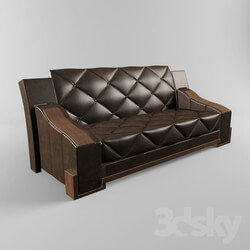 Sofa - leather sofa 