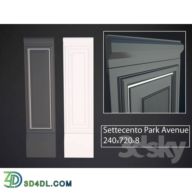 Bathroom accessories - Settecento PARK AVENUE