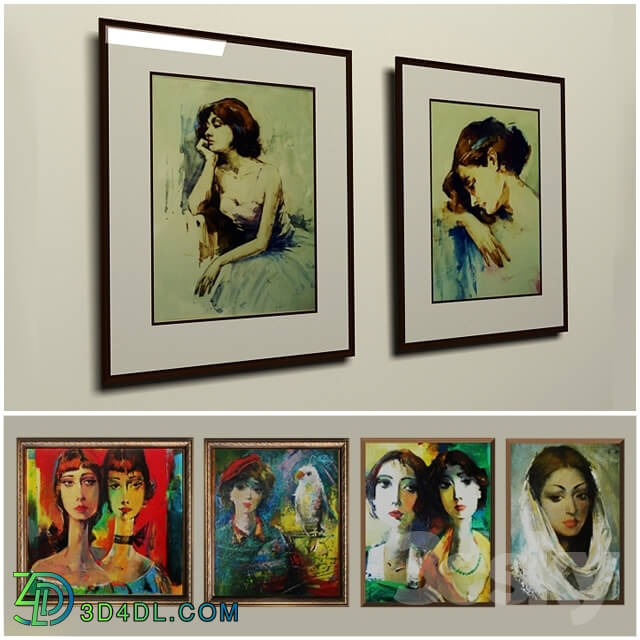 Frame - Collection of paintings