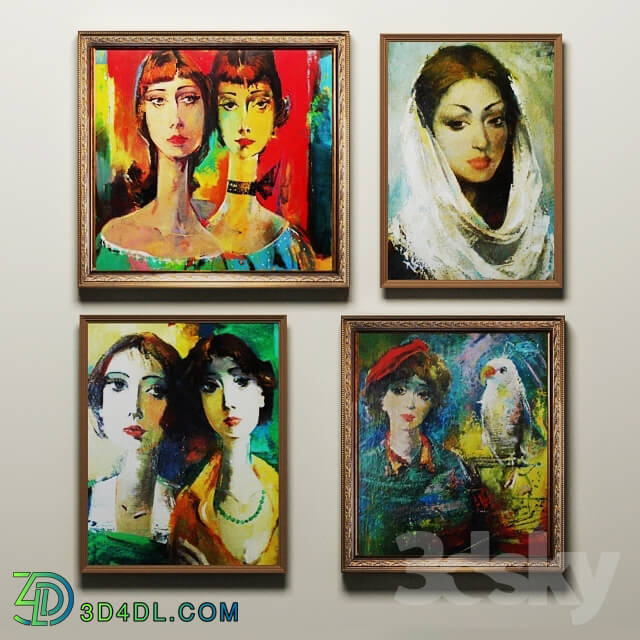 Frame - Collection of paintings