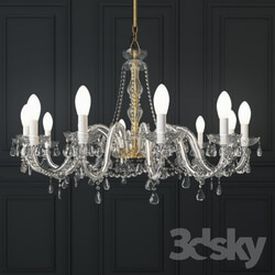 Ceiling light - Venetian chandelier Drylight S 12 from the studio _quot_Studio Stile Masiero_quot_ 