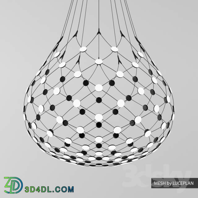 Ceiling light - Mesh lamp by Luceplan