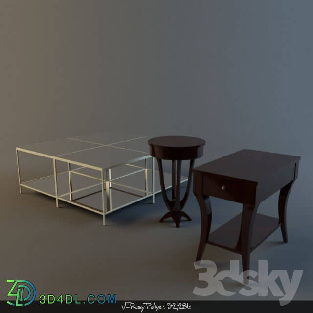 Table - Three Tables