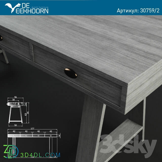 Table - De Eekhoorn Home.Stol _quot_SIDETABLE BLACK_quot_