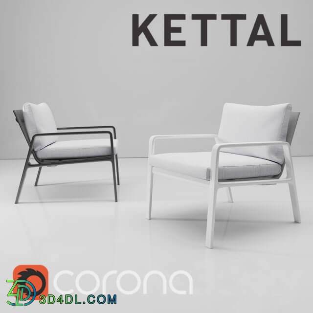 Arm chair - Kettal Park Life set