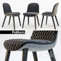 Chair - Poliform MAD Dining chair 