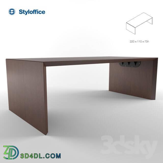 Office furniture - styloffice_desk_identity_Italia_01