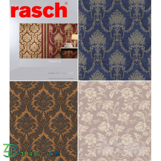 Wall covering - Wallpaper Rasch Trianon XI