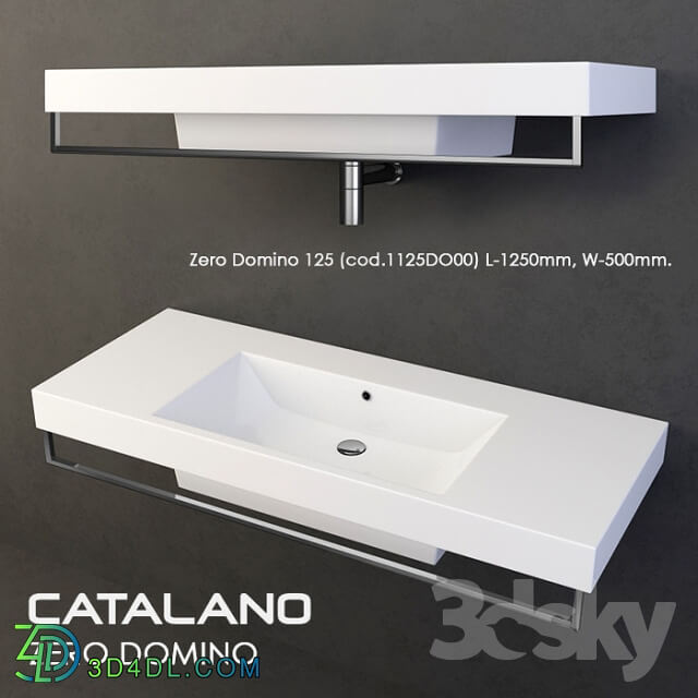 Wash basin - Sink Catalano Zero Domino _set_