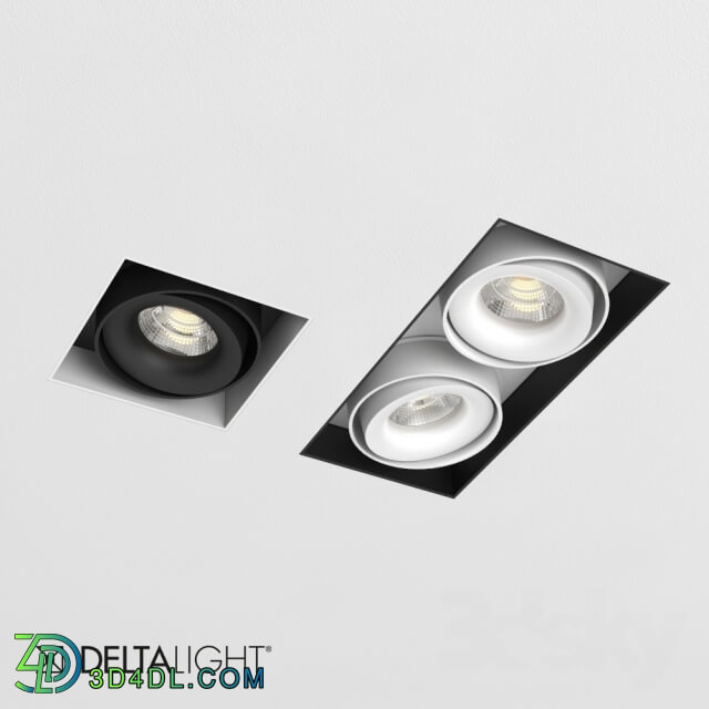 Spot light - Delta Light MINIGRID IN TRIMLESS