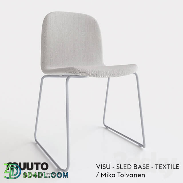 Chair - Muuto VISU SLEDBASE Textile