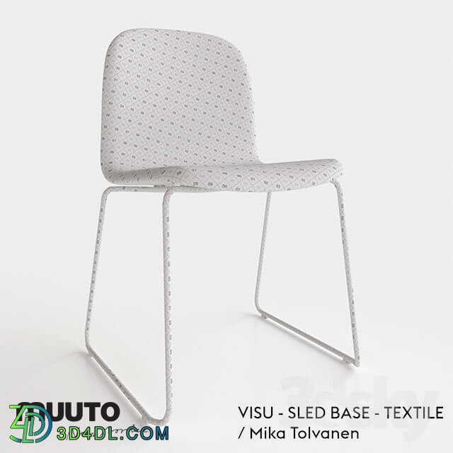 Chair - Muuto VISU SLEDBASE Textile