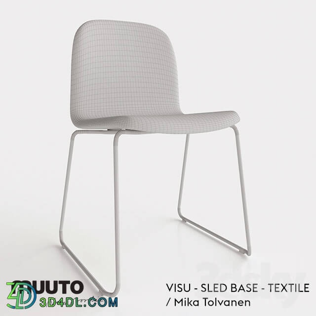 Chair - Muuto VISU SLEDBASE Textile