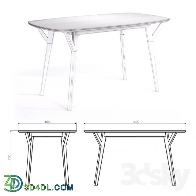 Table - Dining table from PROSO THE IDEA
