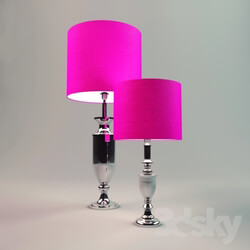 Table lamp - Pink lamp 
