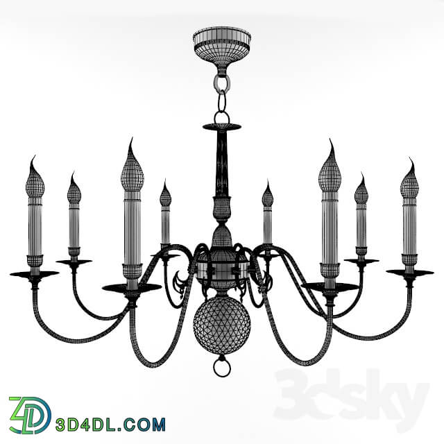 Ceiling light - Chandelier Riperlamp Holandesas 248B BJ