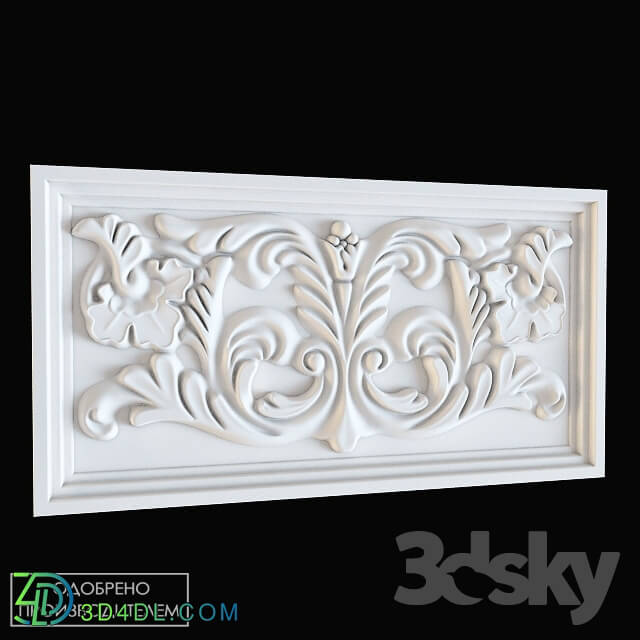 Decorative plaster - Panels