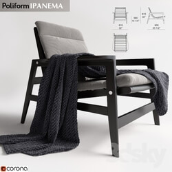 Arm chair - ARMCHAIRS - POLIFORM _ Ipanema 
