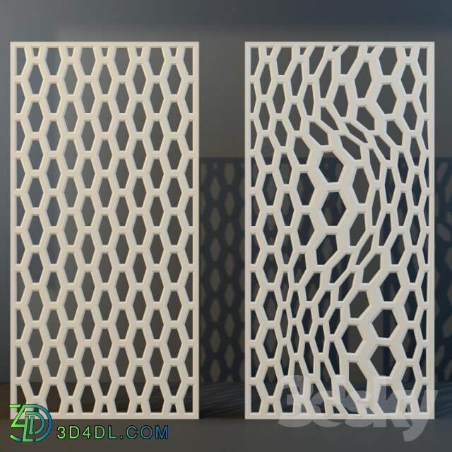 Other decorative objects - Decorative panel of mdf
