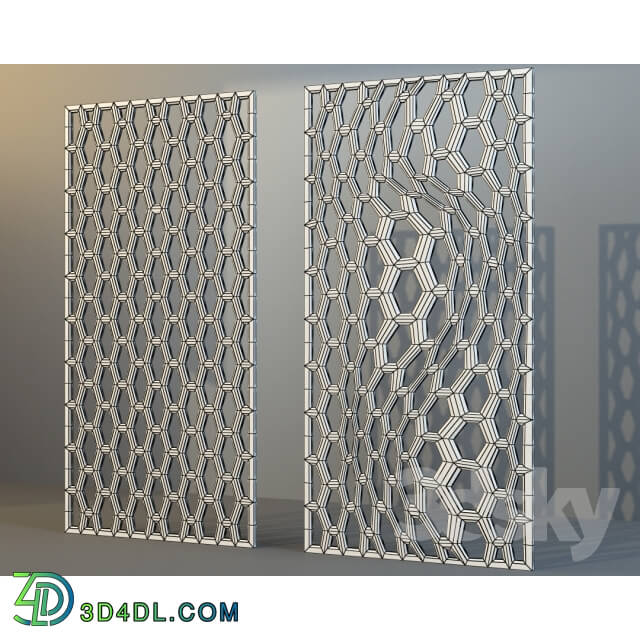 Other decorative objects - Decorative panel of mdf