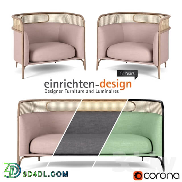 Sofa - Targa Lounge armchair and sofa