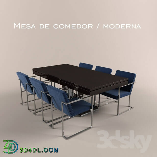 Table _ Chair - Mesa de comedor _ moderna