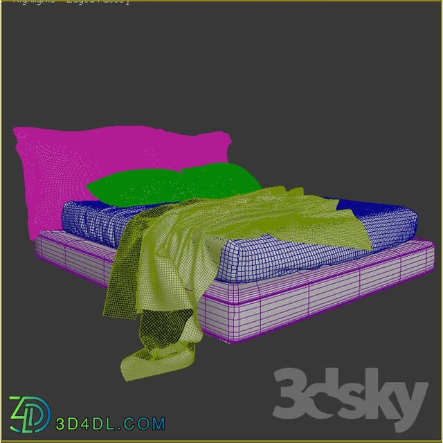 Bed - nebula bed