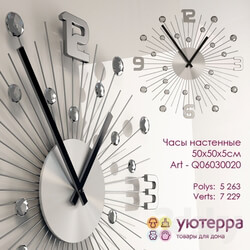 Other decorative objects - wall clock crystal 