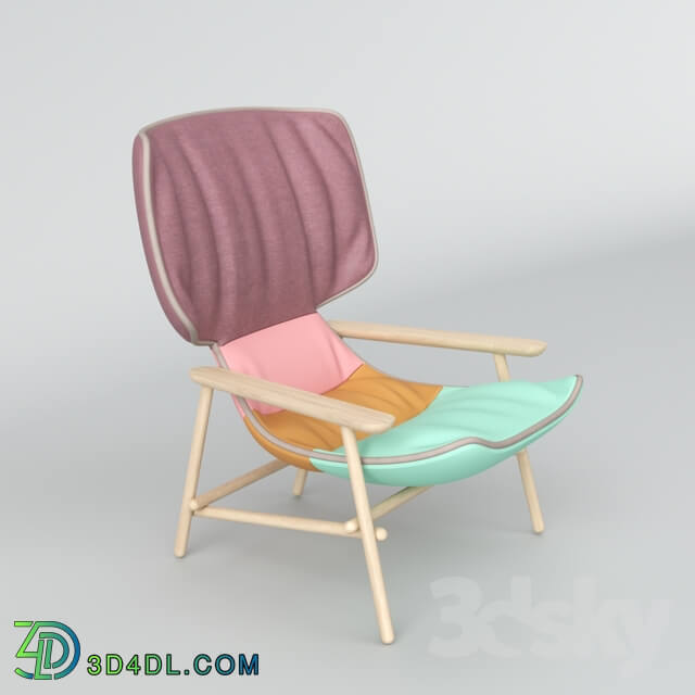 Arm chair - Patricia Urquiola Lilo Extension Lounge Chair