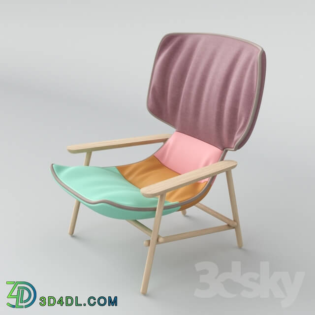 Arm chair - Patricia Urquiola Lilo Extension Lounge Chair