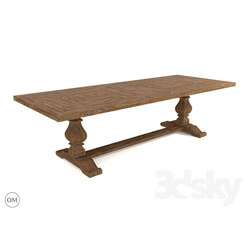 Table - New trestle table 108 __ 8831-1003L 